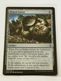 Prized Statue 334 MTG Battle for Baldurs Gate 2022 Mint - 9.0 + Non Foil - Image 2