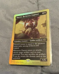 MtG DFT Daretti, Rocketeer Engineer #458 First - Place FOIL - Image 1