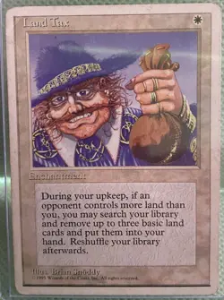 Land Tax MTG Core Set 4th Edition Regular - Image 1