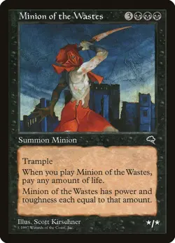 MTG - Minion of the Wastes - Tempest - X1 - (MP) - - Image 1