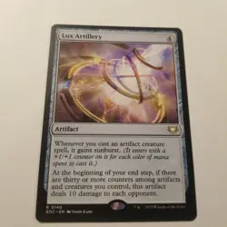 Lux Artillery Mtg Edge Of Eternities Commander Counter intelligence - Image 1
