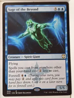 Sage of the Beyond - Commander: Kaldheim - Magic the Gathering MTG Nice! - Image 1