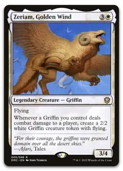 mtg magic Zeriam, Golden Wind ENGLISH commander dominaria - Image 1