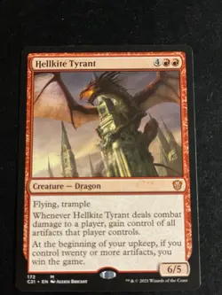 MTG - NM - Hellkite Tyrant - Commander 2021 - Image 1