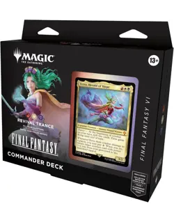 MTG Final Fantasy VI Revival Trance Commander Deck Sealed Terra & Kefka - Image 1