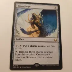 Titan Forge Mtg Edge Of Eternities Commander Counter intelligence - Image 1
