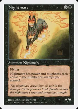 MTG - Nightmare - Fifth Edition - X1 - (LP) - - Image 1