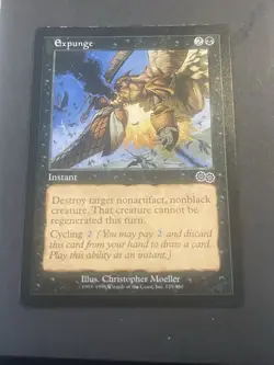 EXPUNGE - MTG Magic the Gathering Card - Urza's Saga - Common - Image 1