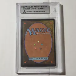MTG Flying Carpet Arabian Nights Beckett Graded 8 - Image 2