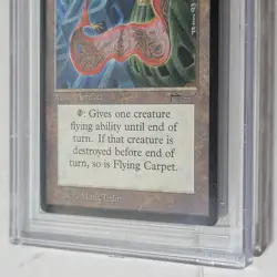 MTG Flying Carpet Arabian Nights Beckett Graded 8 - Image 4