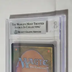 MTG Flying Carpet Arabian Nights Beckett Graded 8 - Image 5