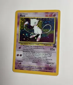 Mew Holo 9 Pokemon The Movie Black Star Promo 1999 WOTC Pokemon Card TCG NM Mint - Image 3
