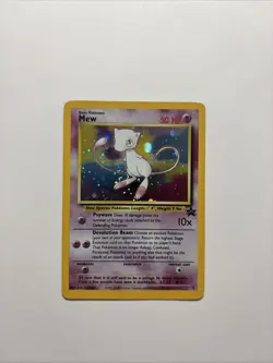 Mew Holo 9 Pokemon The Movie Black Star Promo 1999 WOTC Pokemon Card TCG NM Mint - Image 5