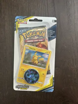 Pokemon Unbroken Bonds Pikachu Checklane Blister Pack SEALED - Image 1