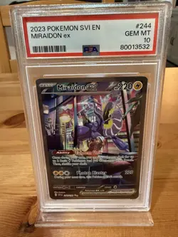 PSA 10 Miraidon EX Special Illustration Rare 2023 Pokemon SVI Base Set - Image 1