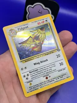 1999 Pokemon Jungle Set Pidgeot 8/64 Holo Rare NM-LP+ - Image 4