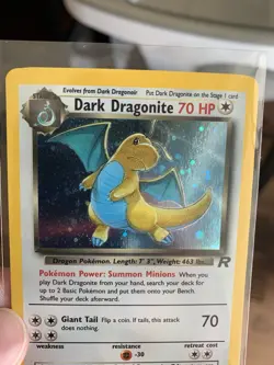 Pokemon Dark Dragonite Holo Rare Team Rockets Set 5/82 - Image 2