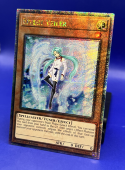 YuGiOh Effect Veiler Quarter Century Secret Rare RA01-EN003 NM 1st Edition - Image 3