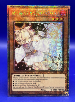 Yugioh Ash Blossom & Joyous Spring RA01-EN008 Quarter Century Secret Rare NM - Image 1