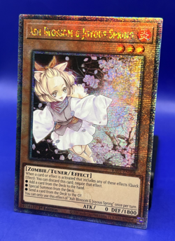 Yugioh Ash Blossom & Joyous Spring RA01-EN008 Quarter Century Secret Rare NM - Image 3