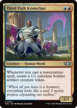 Third Path Iconoclast - Light Play MTG Commander: Tarkir: Dragonstorm - Image 1