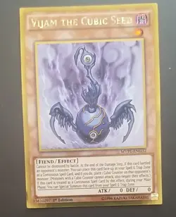 1x Vijam the Cubic Seed - MVP1-ENG32 - Gold Rare - 1st Edition YuGiOh - Image 1