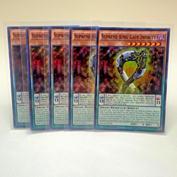 5x Yugioh Supreme King Gate Infinity MACR-EN018 1st Edition Super Rare - NM 💎 - Image 1