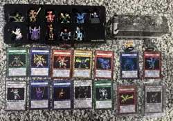Yugioh Japanese Dungeon Dice DDM Incomplete Set Obelisk Relinquished Blue Eyes - Image 5