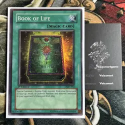 YuGiOh Book of Life Super Rare PGD-033 1st Edition Pharaonic Guardian LP - Image 1