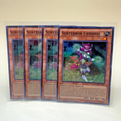 4x Yugioh Subterror Fiendess MACR-EN082 1st Edition Super Rare Holo - NM 💎 - Image 1