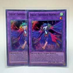 2x Yugioh Lyrilusc - Independent Nightingale MACR-EN041 1st Super Rare - NM 💎 - Image 1