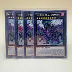 4x Yugioh True King of All Calamities MACR-EN046 1st Edition Super Rare - NM 💎 - Image 1