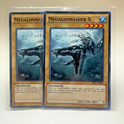 2x Yugioh Megalosmasher X SR04-EN003 Unlimited Common - NM 💎 - Image 1