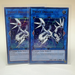 2x Yugioh Prox Dragon CT14-EN003 Limited Edition Ultra Rare Holo - NM 💎 - Image 1