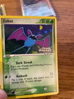 N/MINT! Zubat (82/109) EX Team Rocket Returns Reverse Holo Pokemon Card! - Image 4