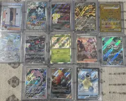 Pokemon Card Lot Collection Of 93 Cards From Paradox Rift, Paldea Fates And More - Image 1