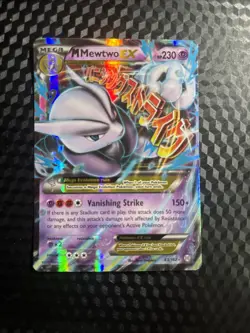 M Mewtwo EX - 63/162 - Mega - Ultra Rare - XY BreakThrough - Pokemon TCG Card NM - Image 1