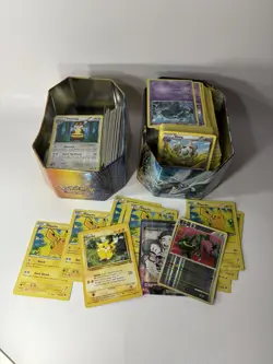 Pokemon Card Lot 300+ 1995-2014 w/ Holos, Pikachu, Rayquaza & Tins - Image 1