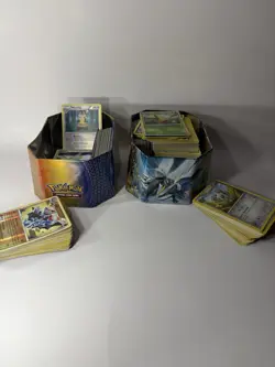 Pokemon Card Lot 300+ 1995-2014 w/ Holos, Pikachu, Rayquaza & Tins - Image 5