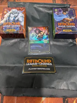 League Of Legends Riftbound GenCon 2025 Trial Decks And Ahri Promo Card - Image 1