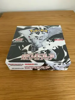 Pokemon Card Game White Flar Booster Box sv11W Reshiram Shrink Sealed Japanese - Image 1