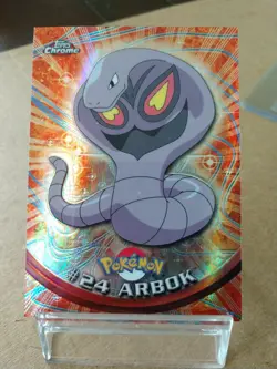 Arbok #24 Spectra Chrome Topps Chrome Pokemon Card 2000 Rare! - Image 1
