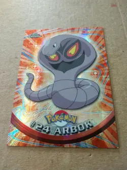 Arbok #24 Spectra Chrome Topps Chrome Pokemon Card 2000 Rare! - Image 2