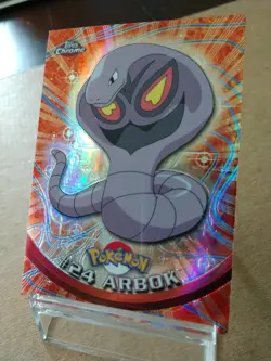Arbok #24 Spectra Chrome Topps Chrome Pokemon Card 2000 Rare! - Image 3