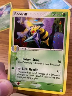 NM! Beedrill (1/112) EX Fire Red & Leaf Green Holo Rare Pokemon Card! - Image 4