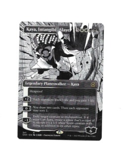 Magic The Gathering MTG Kaya, Intangible Slayer 341 ONE EN R Showcase Card NM - Image 1