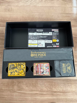 Japanese Limited Bandai ONE PIECE Card Game 2nd ANNIVERSARY SET Collection used - Image 3