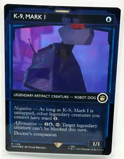 K-9, Mark I (Showcase) (Surge Foil) Magic MTG Doctor Who (1128) - Image 1