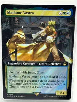 Madame Vastra (Extended Art) (Surge Foil) Magic MTG Doctor Who (1016) - Image 1