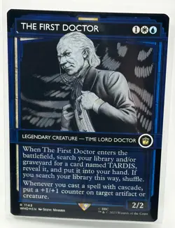 The First Doctor (Showcase) (Surge Foil) Magic MTG Doctor Who (1143) - Image 1